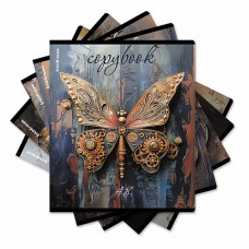 Тетрадь ОУ ErichKrause  Iron Wings 48л клетка, металлизированная ламинация (блок 5 шт)
