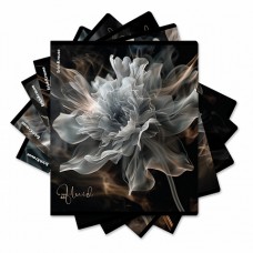 Тетрадь ОУ ErichKrause Fluid 48л клетка, ламинация soft-touch (блок 5 шт)