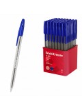 Ручка шариковая ErichKrause R-301 Stick Classic 1.0, синяя (стакан 50 шт.)