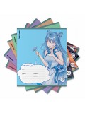 Тетрадь ШУ ErichKrause Manga, 18 л., линейка (блок 10 шт.)