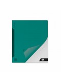 Тетрадь ОУ ErichKrause Классика CoverProBook matt, Reef бирюза А5+48л, клетка (5шт)