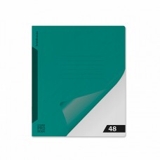 Тетрадь ОУ ErichKrause Классика CoverProBook matt, Reef бирюза А5+48л, клетка (5шт)