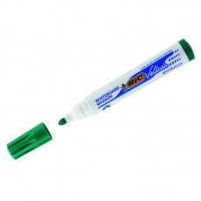 Маркер для белых досок. BIC. Velleda. Зеленый
