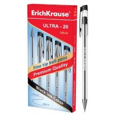 Ручка шариковая ErichKrause. ULTRA-20. 0.7. Черная