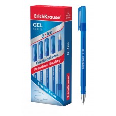 Ручка гелевая ErichKrause. G-Ice 0,4. Синяя