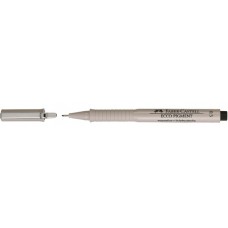 Капиллярная ручка Faber-Castell. Ecco Pigment. 0,5 мм. Черная
