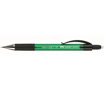 Механический карандаш Faber-Castell. Grip Matic. Зеленый. 0,7 мм