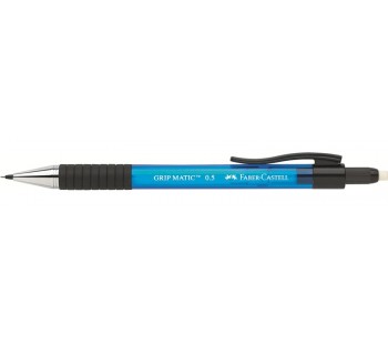 Механический карандаш Faber-Castell. Grip Matic. Синий. 0,5 мм