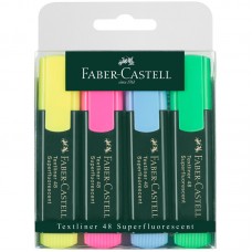 Набор текстовыделителей Faber-Castell 48. 1-5мм. 8 цветов