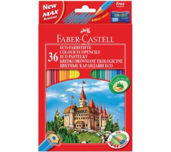 Цветные карандаши Faber-Castell. Замок. 36 цветов