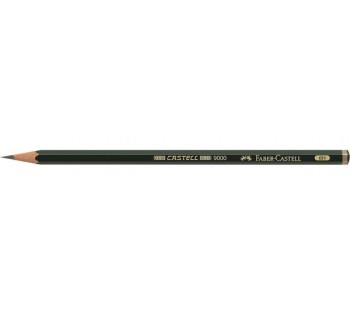 Карандаш чернографитный. Faber-Castel. Castell 9000. Твердость 6H 