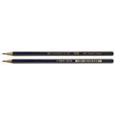 Чернографитный карандаш. Faber-Castell. Goldfaber. 2H