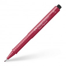 Капиллярная ручка. Faber-Castell. Ecco Pigment. 0,7 мм. Красная