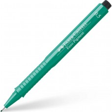 Капиллярная ручка. Faber-Castell. Ecco Pigment. 0,5 мм. Зеленая